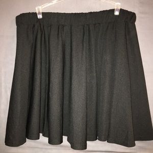Shein Black Circle Skirt